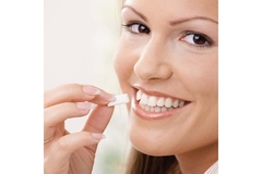 Image Chewing gum lady